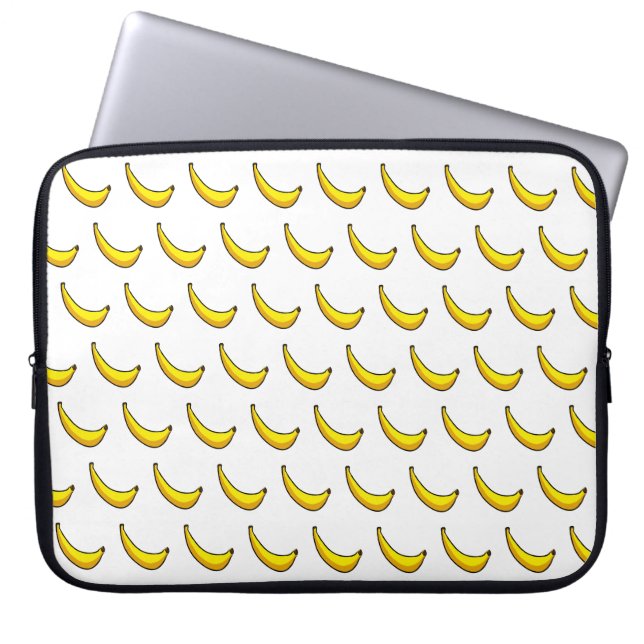 Housse Pour Ordinateur Portable Bananes (Devant)