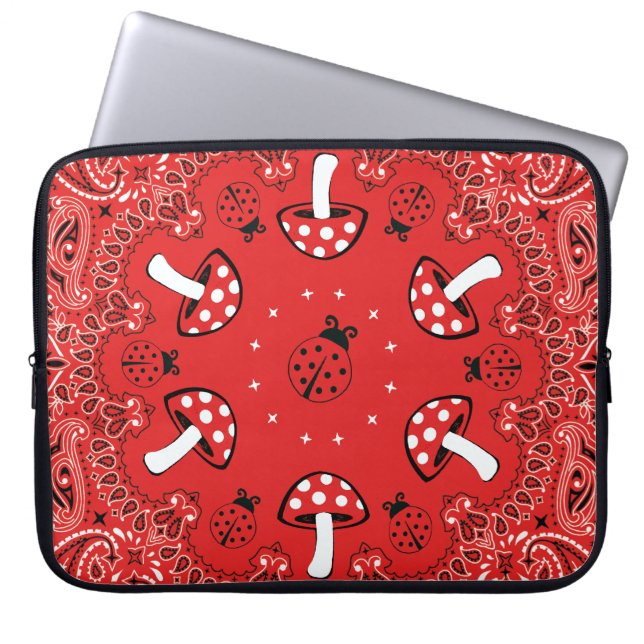 Housse Pour Ordinateur Portable Bandana (Devant)