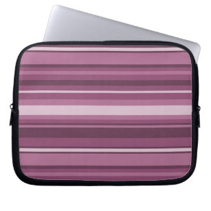 Housse Pour Ordinateur Portable Bandes mauves
