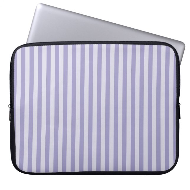 Housse Pour Ordinateur Portable Bandes pourpres (Devant)