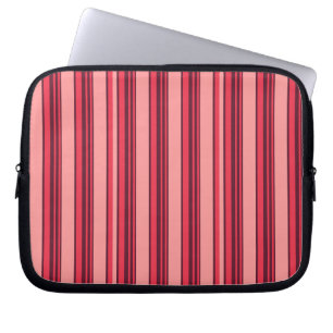 Housse Pour Ordinateur Portable Bandes roses chaudes