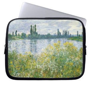 Housse Pour Ordinateur Portable Banques de Claude Monet de la Seine, Vetheuil,