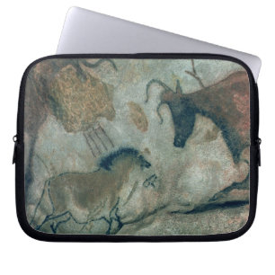 Housse Pour Ordinateur Portable Basculez la peinture montrant un cheval et une