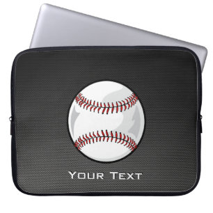 Housse Pour Ordinateur Portable Base-ball de regard de fibre de carbone