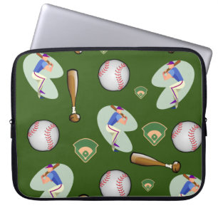 Housse Pour Ordinateur Portable Baseball à manches d'ordinateur portable