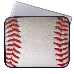 Housse Pour Ordinateur Portable Baseball et Softball Couture Rouge