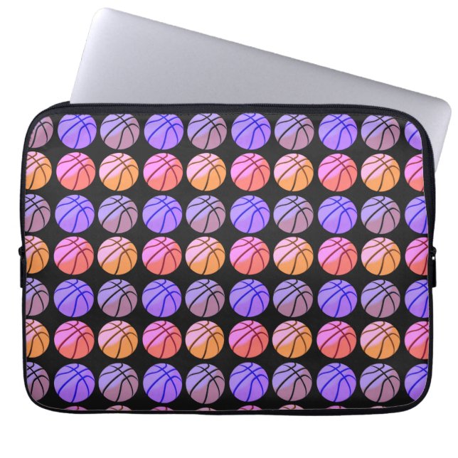 Housse Pour Ordinateur Portable Basket-ball Pop Art (Devant)