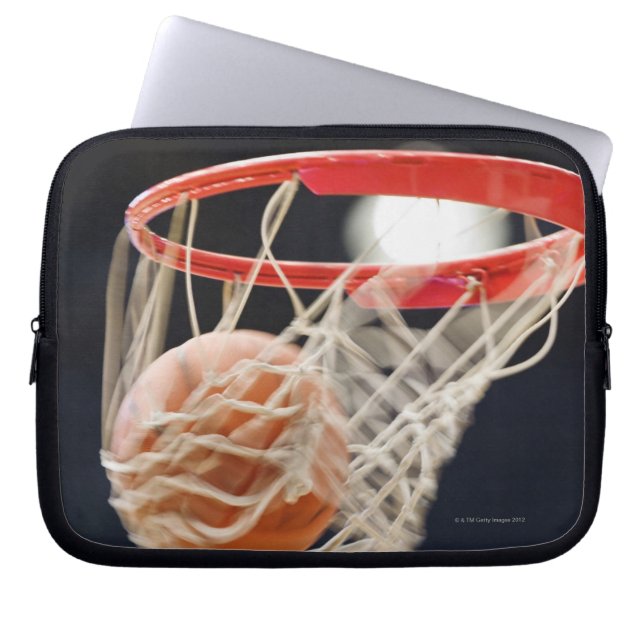 Housse Pour Ordinateur Portable Basket en panier. (Devant)