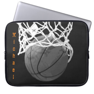 Housse Pour Ordinateur Portable Basketball Your Name Customizable