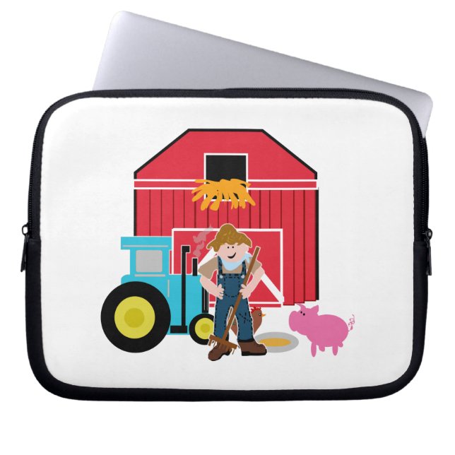 Housse Pour Ordinateur Portable Basse cour (Devant)