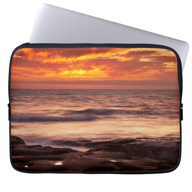 Housse Pour Ordinateur Portable Bassins de marée de La Jolla (Devant)