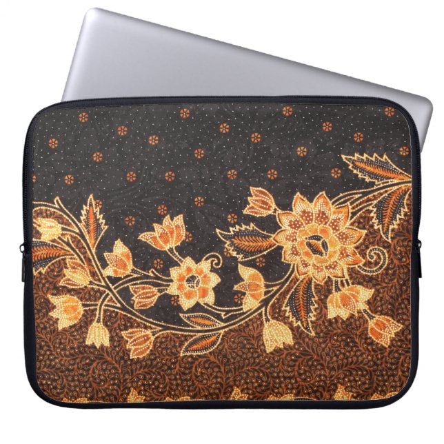 Housse Pour Ordinateur Portable Batik indonésien beauté (Devant)