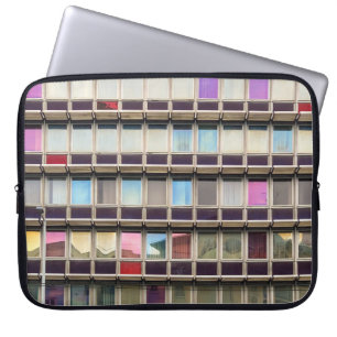 Housse Pour Ordinateur Portable Bâtiment coloré