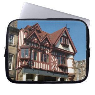 Housse Pour Ordinateur Portable Bâtiment en chêne Tudor, Edimbourg, Ecosse