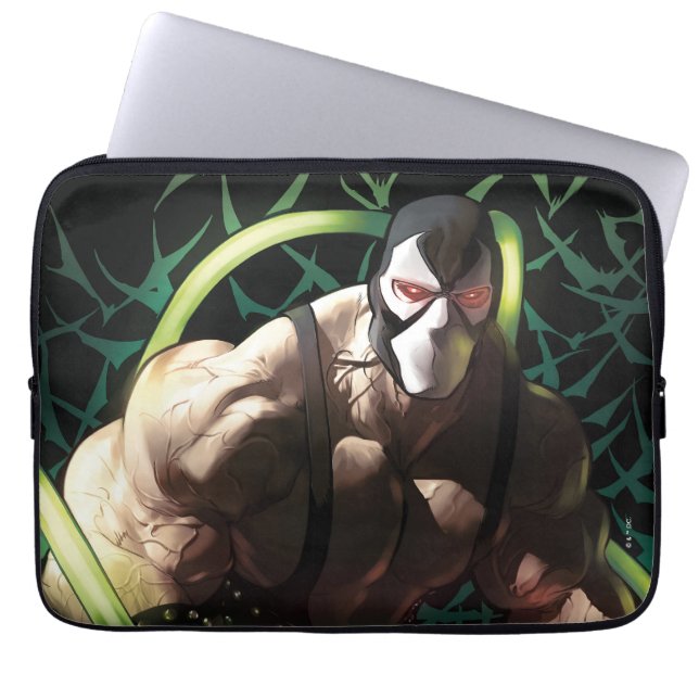 Housse Pour Ordinateur Portable Batman Bane Bat Swarm Illustration (Devant)