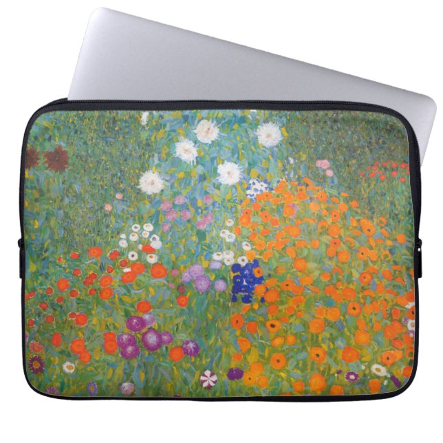 Housse Pour Ordinateur Portable Bauerngarten - Gustav Klimt (Devant)