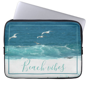 Housse Pour Ordinateur Portable Beach Vibes Ocean Waves coque ordinateur portable