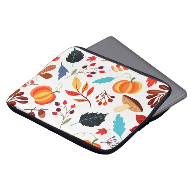 Housse Pour Ordinateur Portable Beau Motif d'automne (Devant haut)