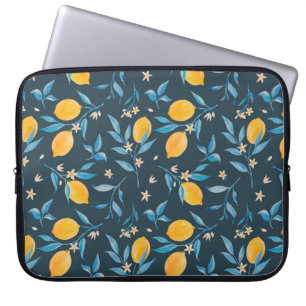 Housse Pour Ordinateur Portable Beau motif sans soudure avec waterco dessiné à la