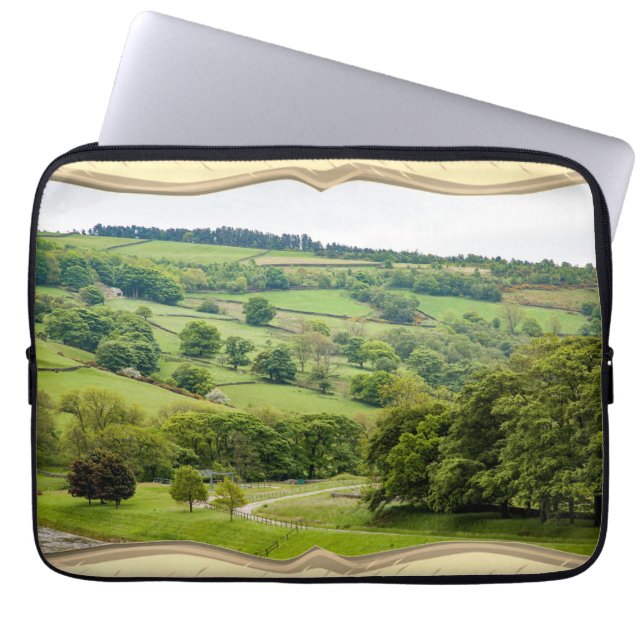 Housse Pour Ordinateur Portable Beau paysage anglais Yorkshire Dales (Devant)