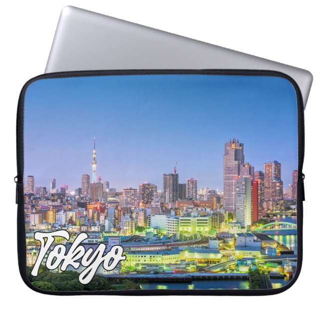 Housse Pour Ordinateur Portable Beau Tokyo, Japon (Devant)