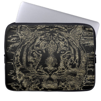 Housse Pour Ordinateur Portable Beaux-arts 3 de tigre - douilles d'ordinateur