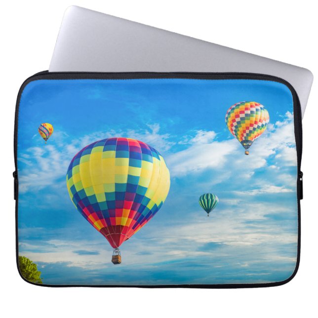 Housse Pour Ordinateur Portable Beaux Ballons à air chaud (Devant)