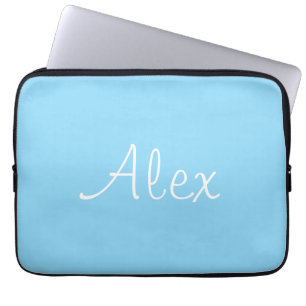 Housse Pour Ordinateur Portable Bébé bleu
