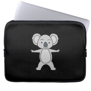 Housse Pour Ordinateur Portable Bébé mignon Koala Avec Un Sourire Debout
