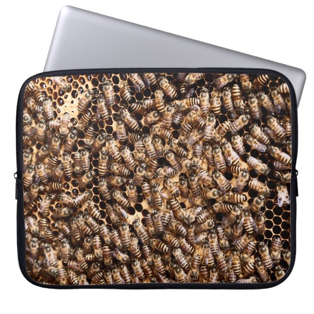 HOUSSE POUR ORDINATEUR PORTABLE BEEHIVE (Devant)