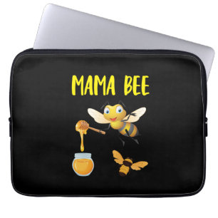 Housse Pour Ordinateur Portable Beekeeper Art Mama Bee