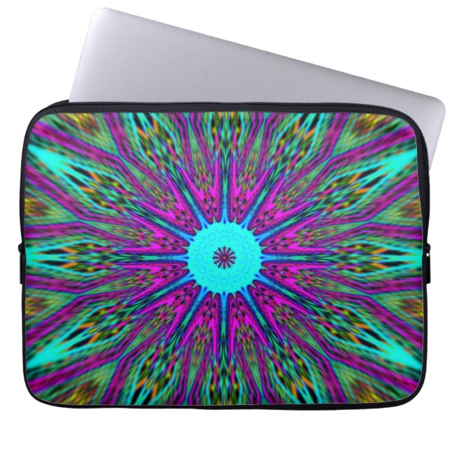Housse Pour Ordinateur Portable Belle conception de mandala unique (Devant)