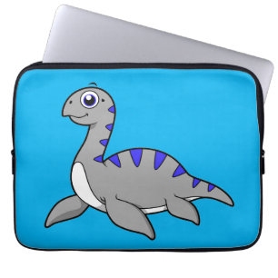 Housse Pour Ordinateur Portable Belle Illustration D'Un Monstre Loch Ness.