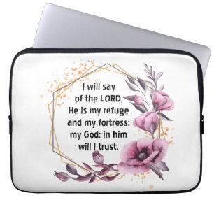 Housse Pour Ordinateur Portable Belle manche portable Psalm 91