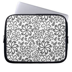 Housse Pour Ordinateur Portable Belle tamis d'ordinateur portable noir et blanc