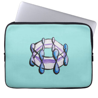 Housse Pour Ordinateur Portable Benzene Molecule Chimie Organique Enseignant