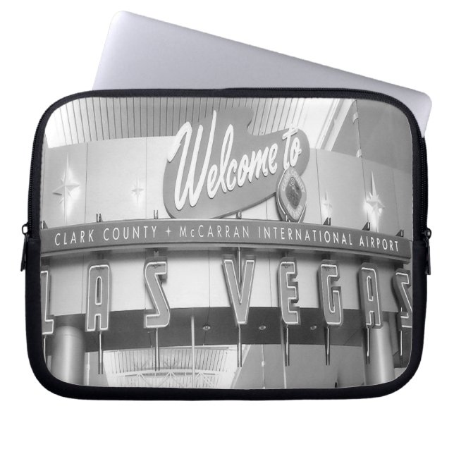 Housse Pour Ordinateur Portable Bienvenue à Las Vegas (Devant)