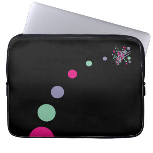 Housse Pour Ordinateur Portable Big Bang Théorie des planètes de couleurs de l'esp