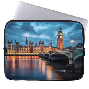 Housse Pour Ordinateur Portable Big Ben, Londres.