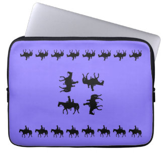Housse Pour Ordinateur Portable Bigorneau occidental - Silhouettes à cheval