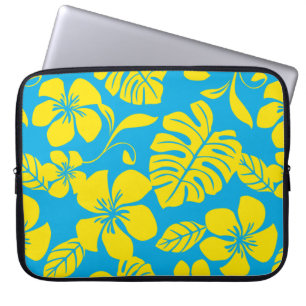 HOUSSE POUR ORDINATEUR PORTABLE BIKINI ROSE (BLEU/JAUNE)