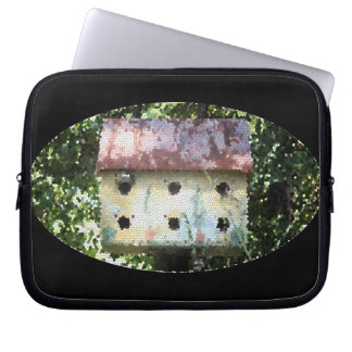 Housse Pour Ordinateur Portable Birdhouse Edited