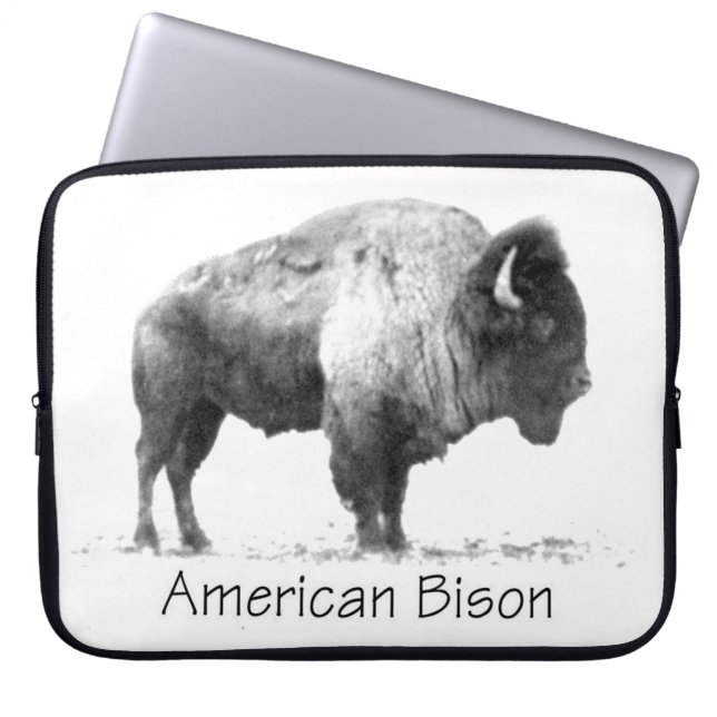 Housse Pour Ordinateur Portable Bison américain (Devant)