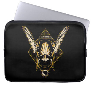 Housse Pour Ordinateur Portable Black Adam Hawkman Casque graphique
