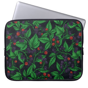 Housse Pour Ordinateur Portable Blackberry sur gris foncé