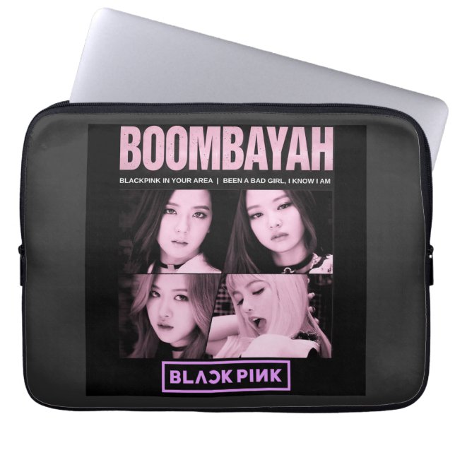 Housse Pour Ordinateur Portable BlackPink BoomBayah (Devant)
