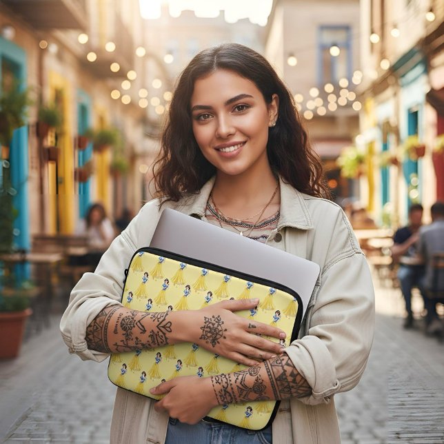 Housse Pour Ordinateur Portable Blanc (Créateur téléchargé)