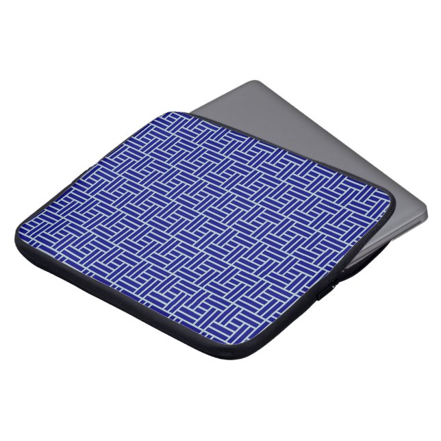 Housse Pour Ordinateur Portable Bleu (Devant haut)