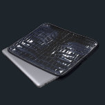 Housse Pour Ordinateur Portable Bleu marine brillant de peau de crocodile<br><div class="desc">Conception brillante de bleu marine de peau d'alligator/crocodile.</div>