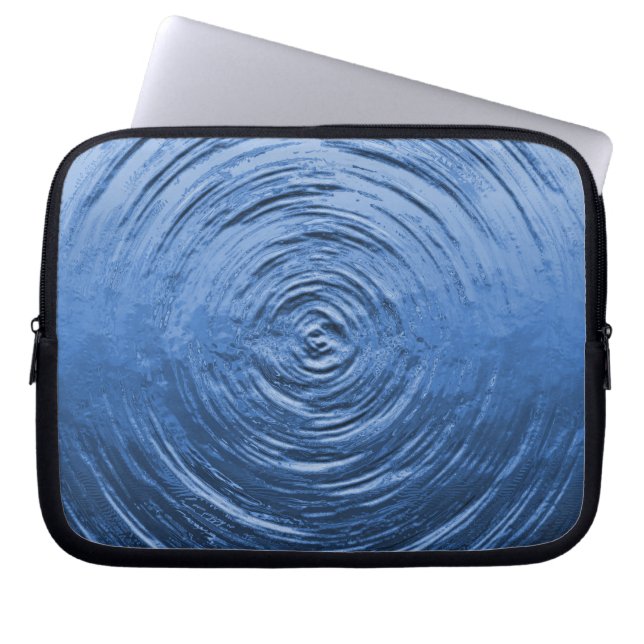 Housse Pour Ordinateur Portable Bleu onduleur (Devant)
